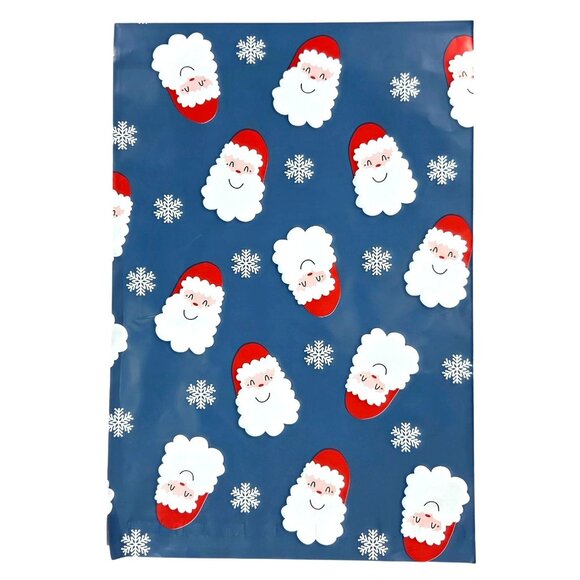 Festive Poly Mailer Bundle 55 Pieces 3 Sizes 9 Designs Including Holidays - Picture 4 of 16